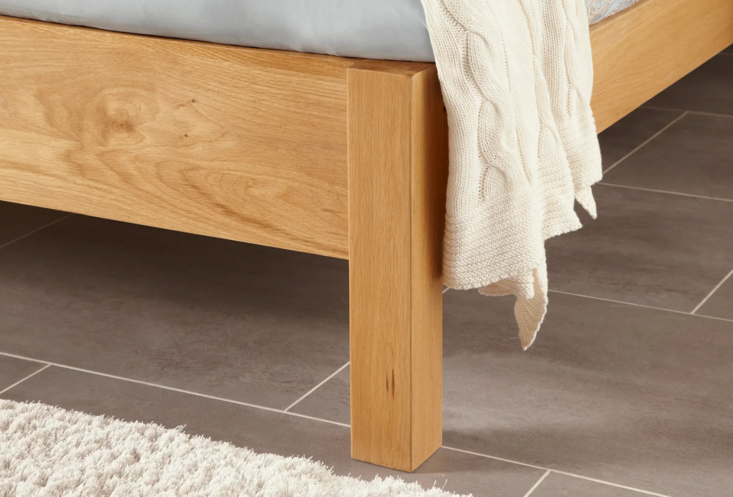 Dream Oak Wooden Bed Frame