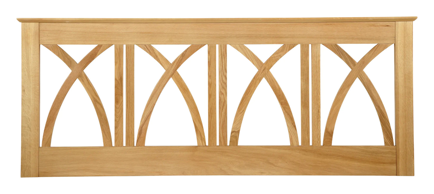 Bliss Oak Wooden Headboard