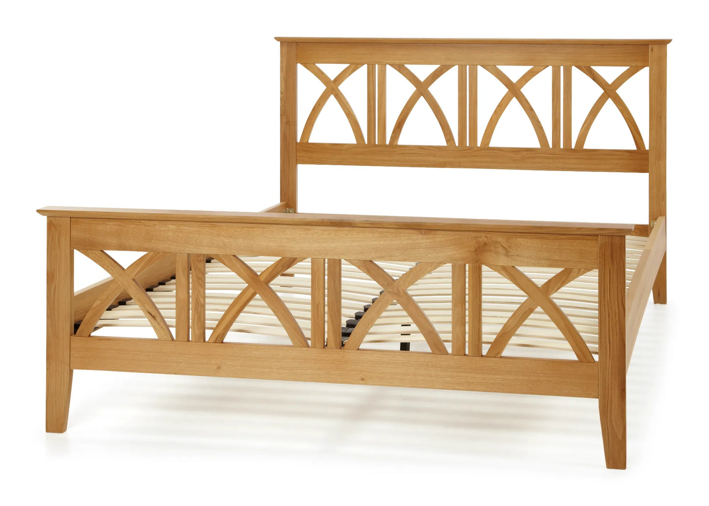 Bliss Oak Wooden Bed Frame