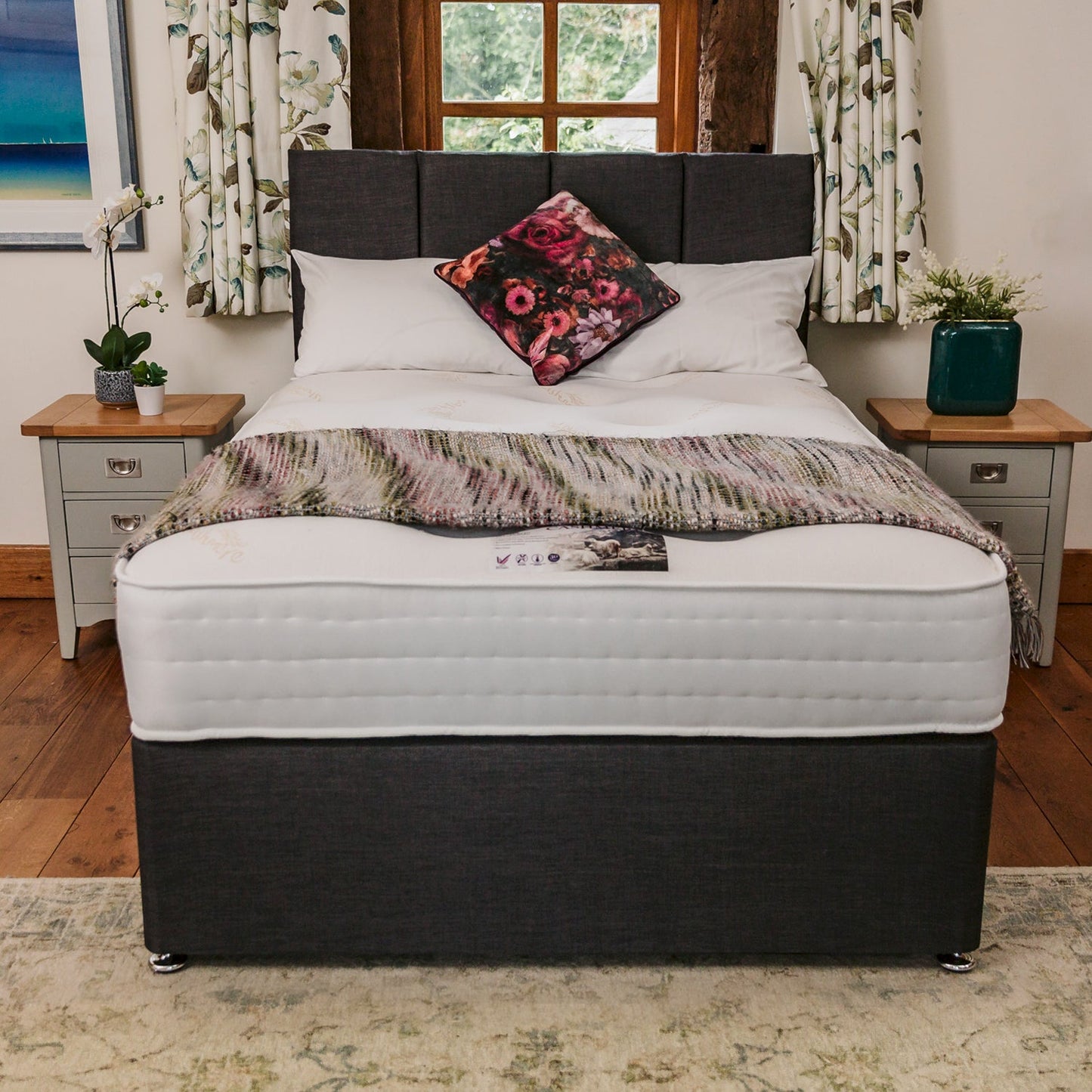 Cashmere Wool 1000 Pocket Sprung Mattress
