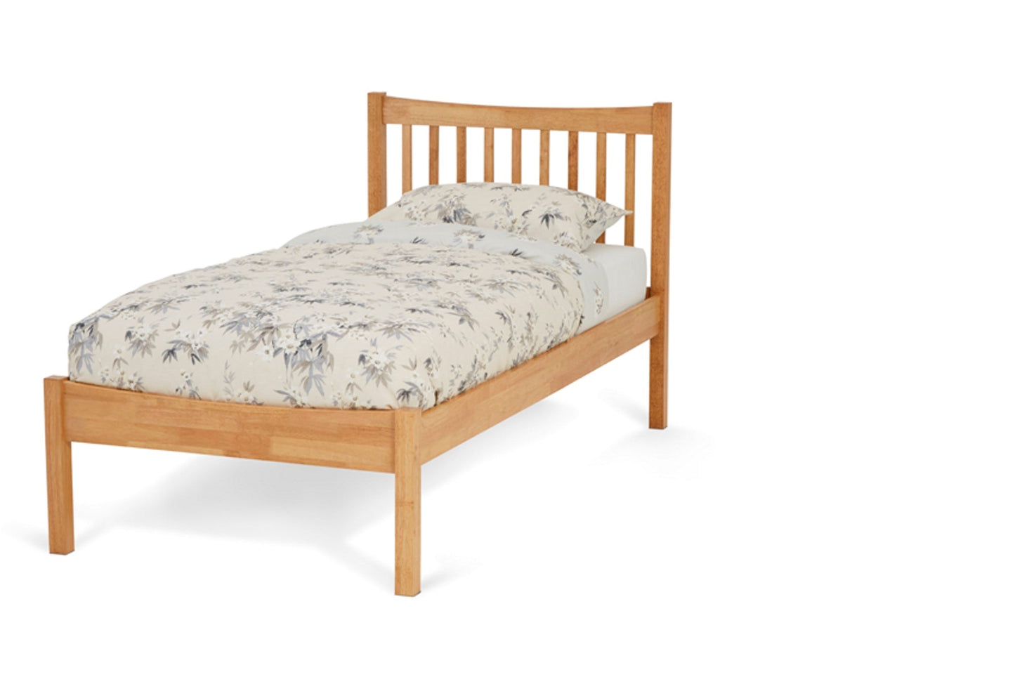 Grace Honey Oak Wooden Bed Frame