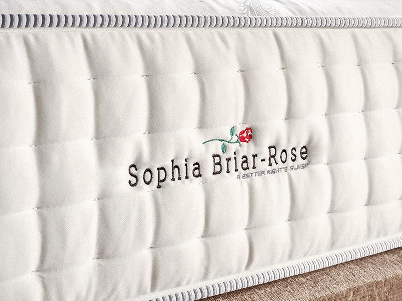 Sophia Briar-Rose Amber 1000 Pocket Sprung Alpaca Wool Bamboo Natural Mattress