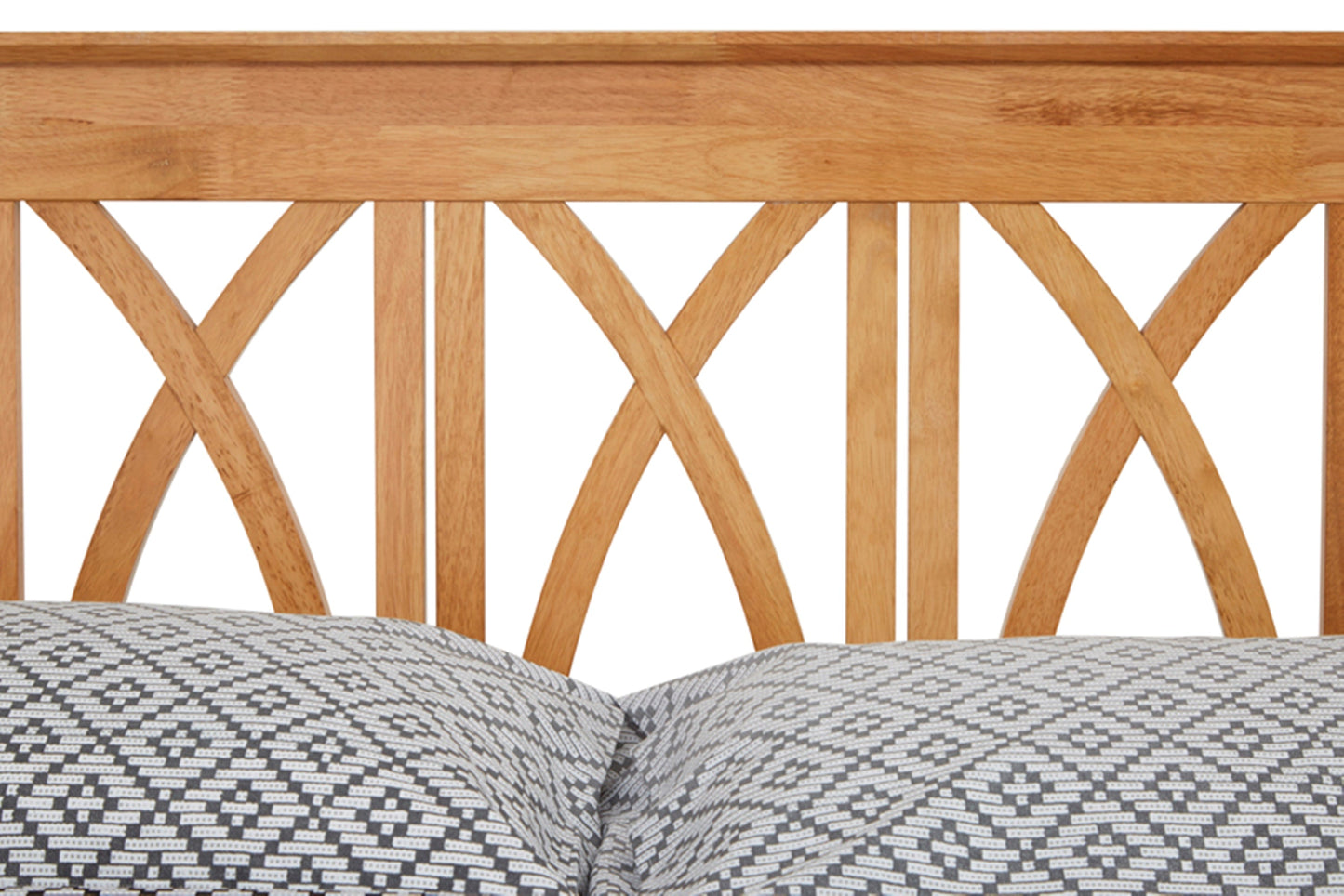 Victoria Honey Oak Wooden Bed Frame