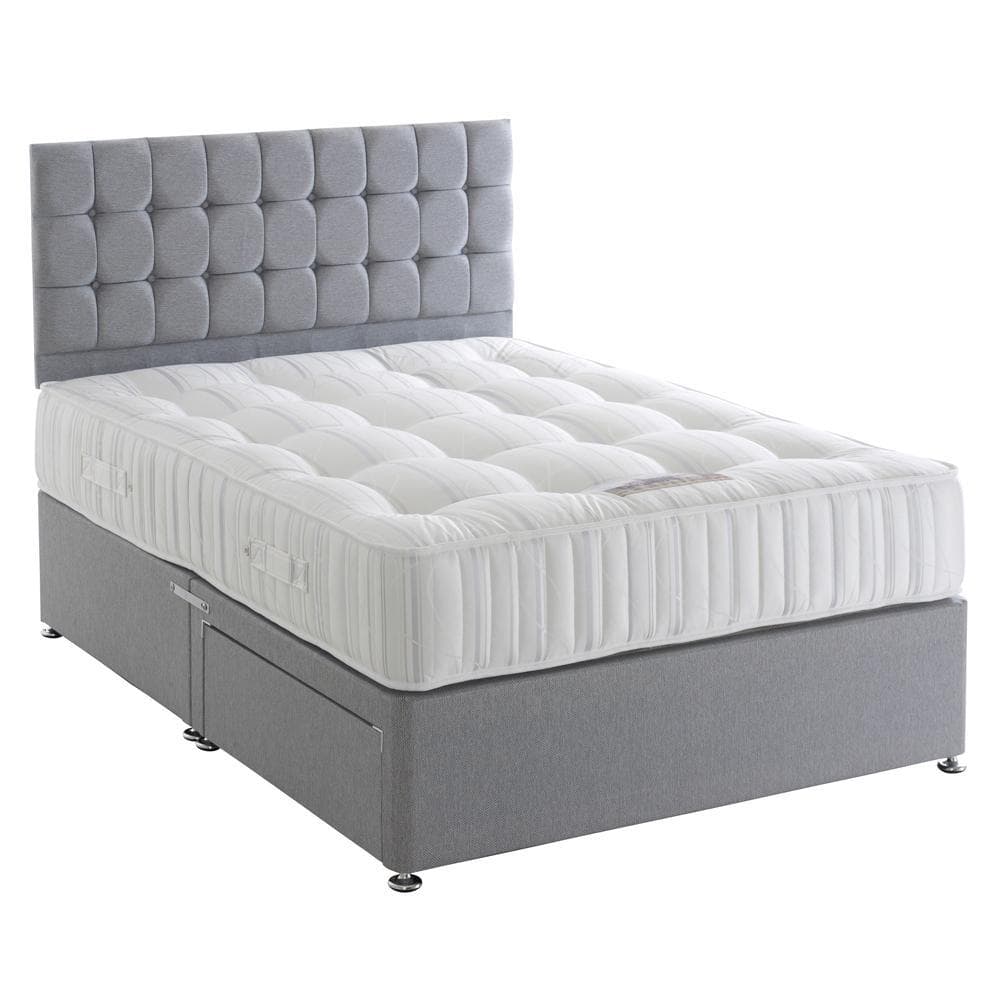 Dura Beds Balmoral Damask 1000 Pocket Sprung Divan Bed Set