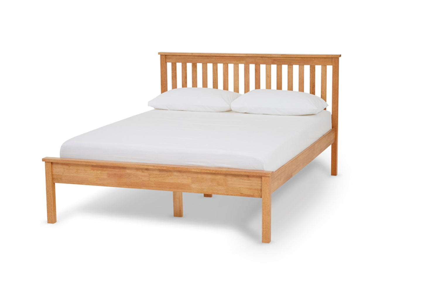 Amara Honey Oak Wooden Bed Frame