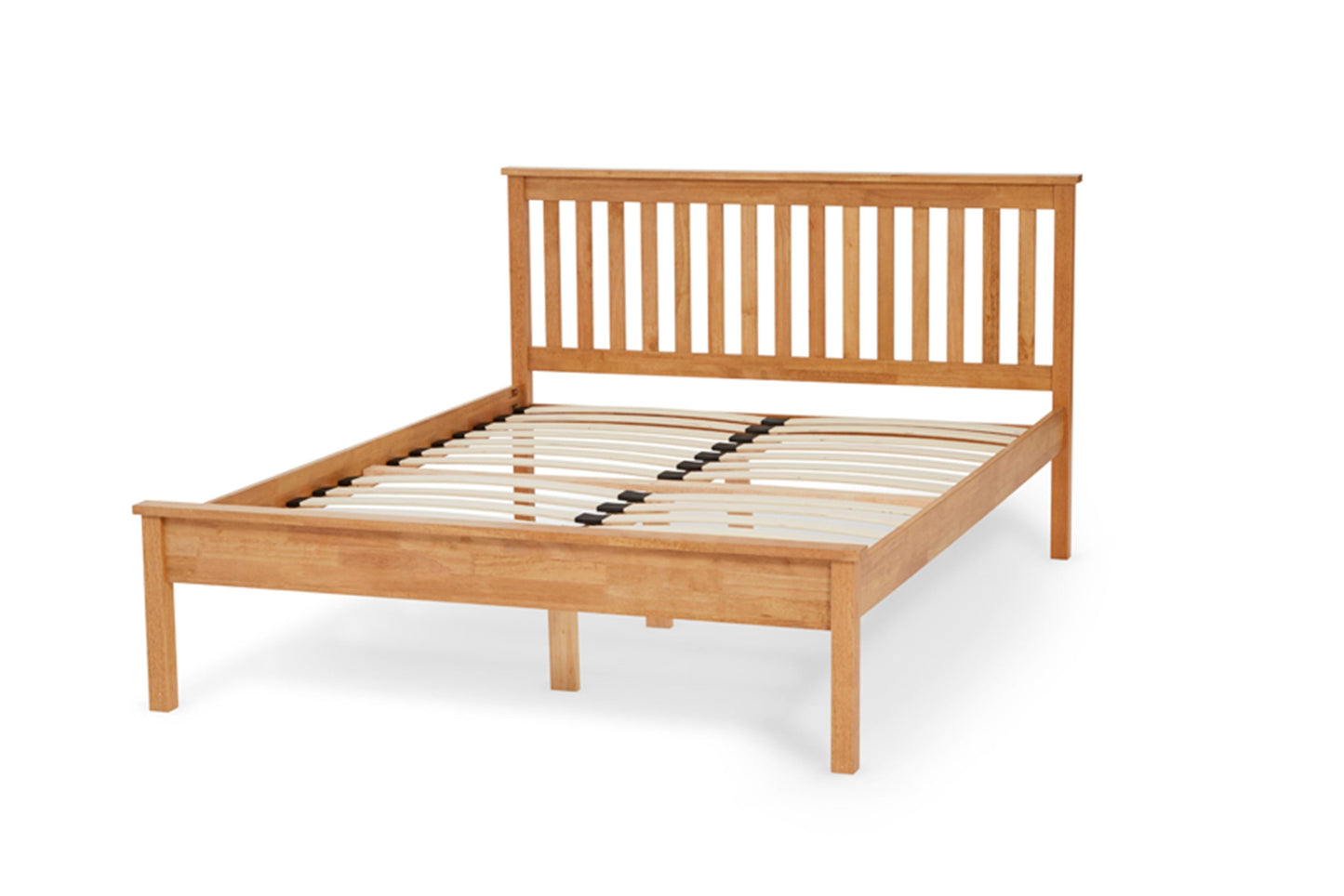 Amara Honey Oak Wooden Bed Frame