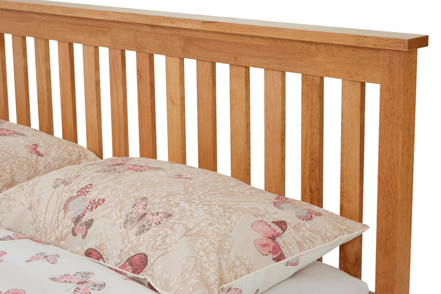 Amara Honey Oak Wooden Bed Frame