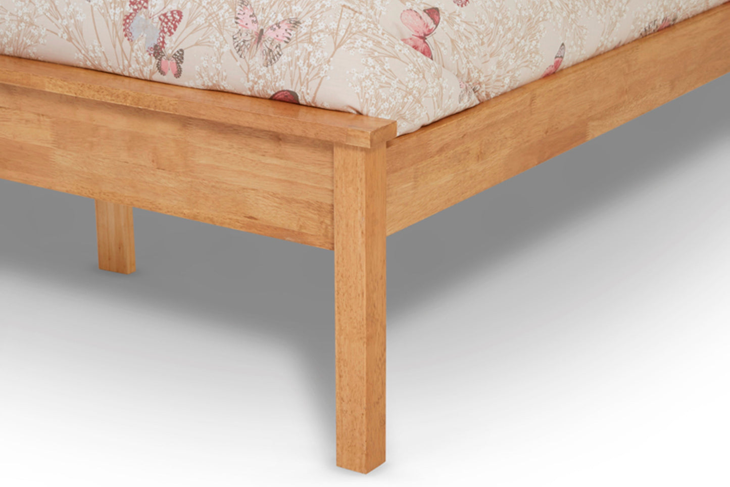 Amara Honey Oak Wooden Bed Frame