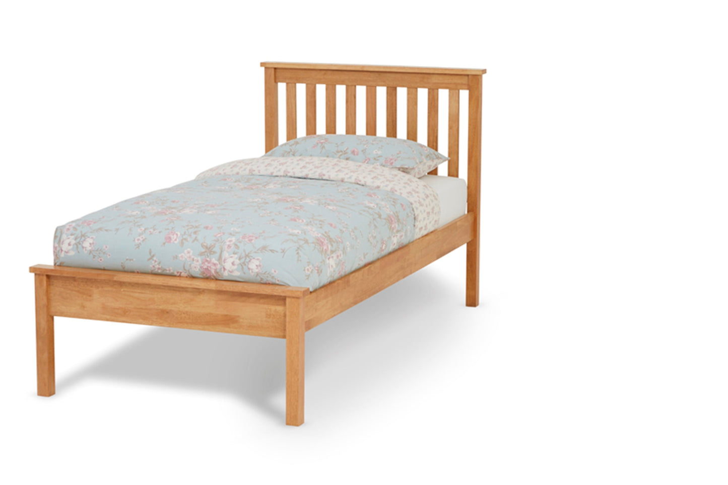 Amara Honey Oak Wooden Bed Frame