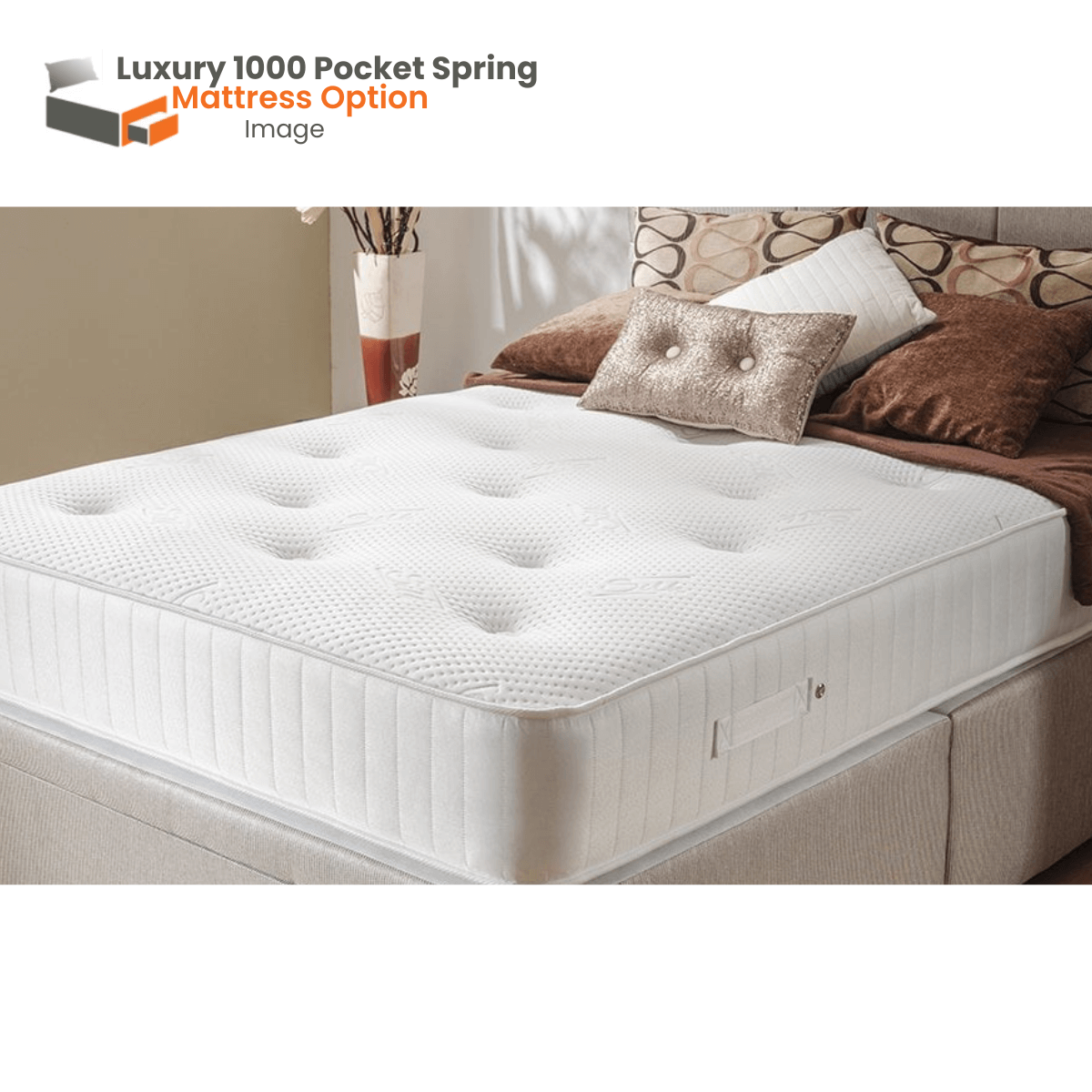 Signature Ottoman Storage End Lift Divan Bed Base