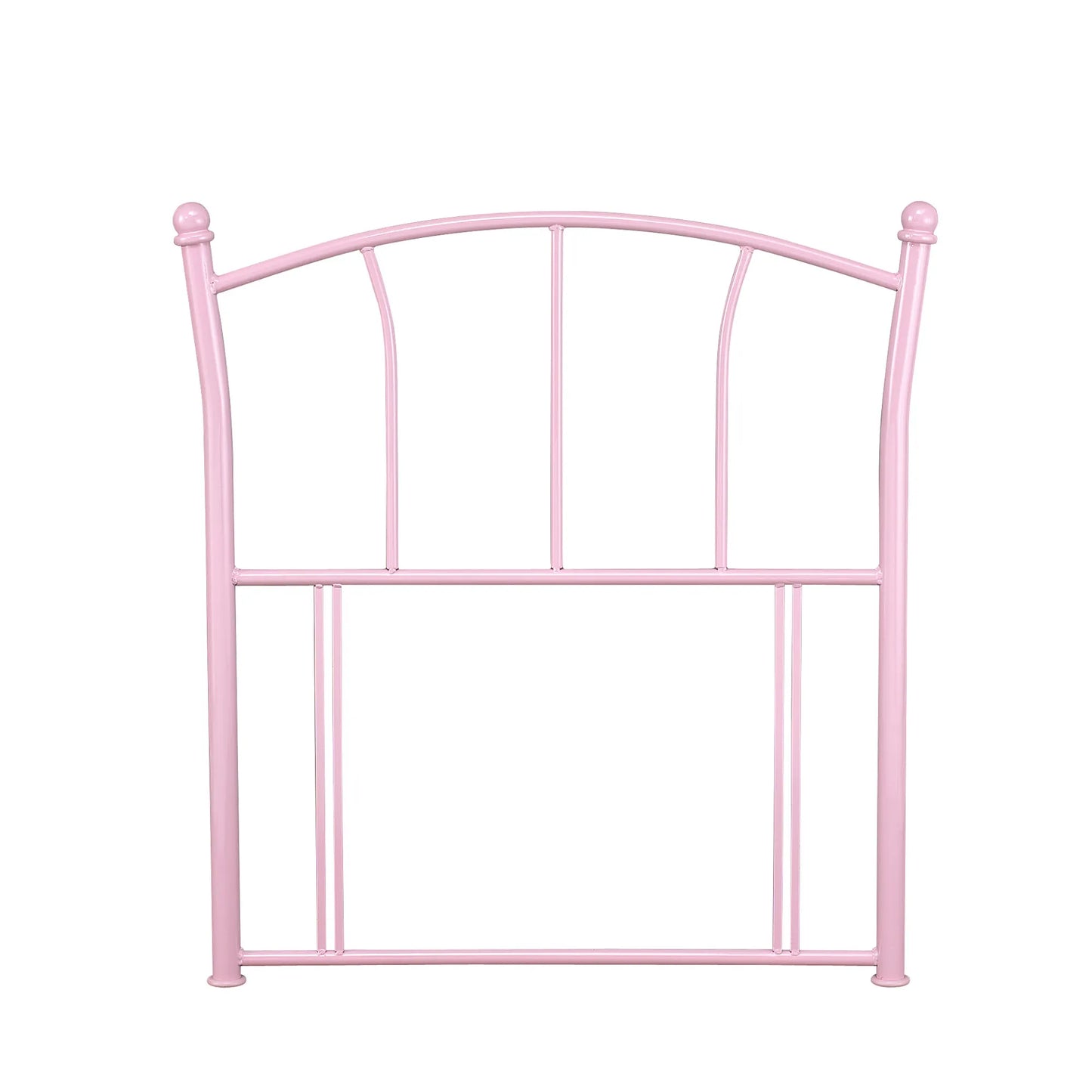 Athens Pink Gloss Metal Headboard