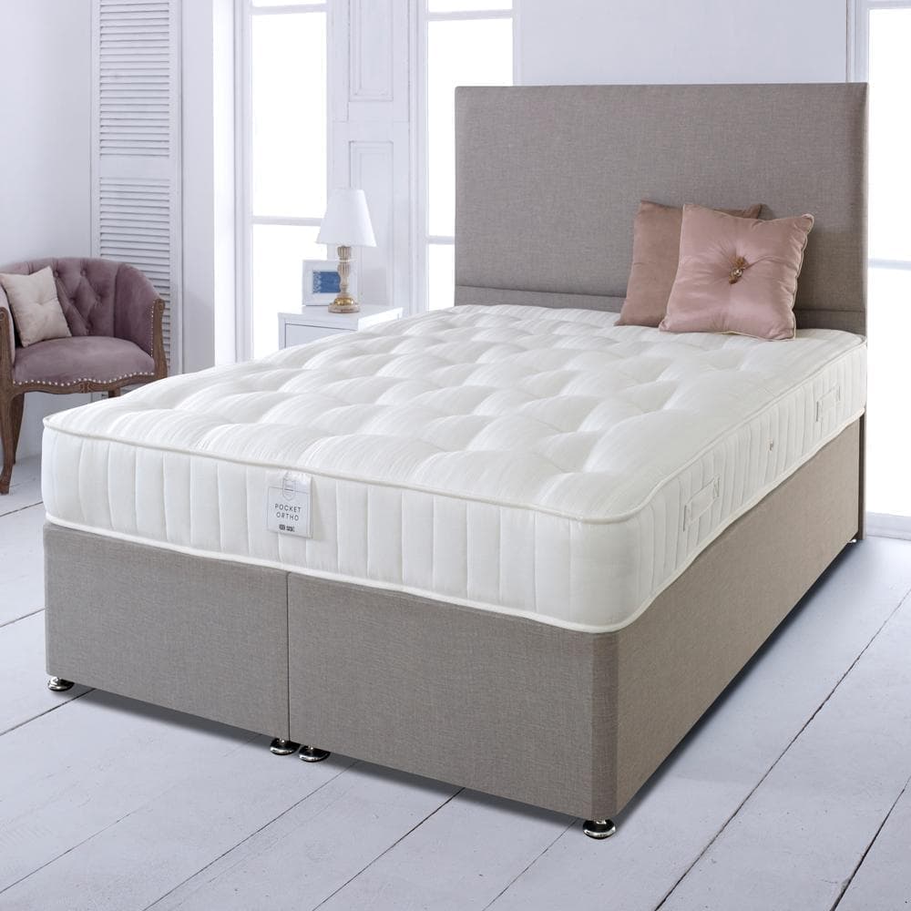 Shire Essentials 1000 Pocket Sprung Orthopaedic Tufted Mattress