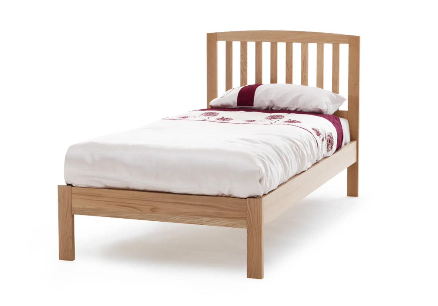 Serenity Oak Wooden Bed Frame