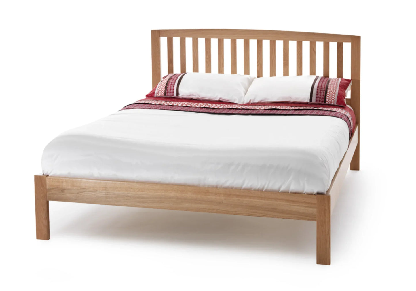 Serenity Oak Wooden Bed Frame