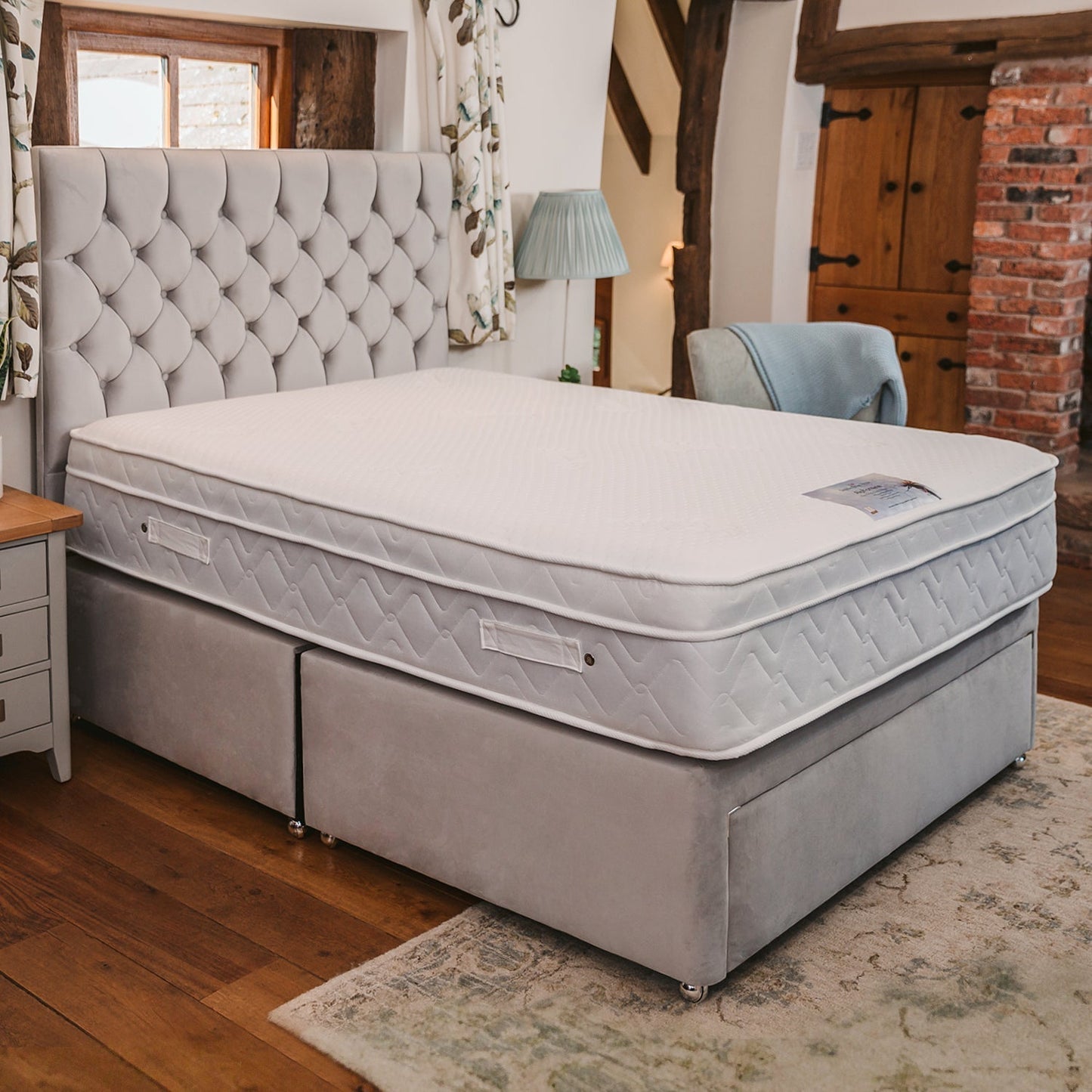 Alphonsine 3000 Pocket Sprung Encapsulated Memory Foam Bamboo Mattress