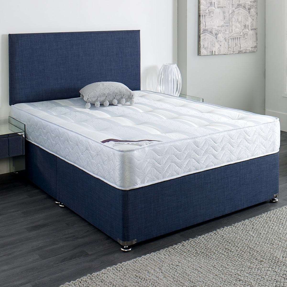 Dura Beds Ashleigh Damask Orthopaedic Sprung Mattress