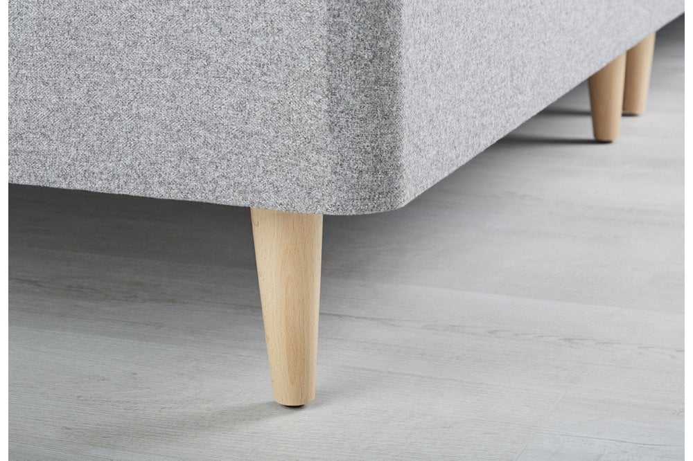 Divan Bed Base on Wooden Legs