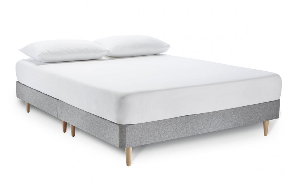 Divan Bed Base on Wooden Legs