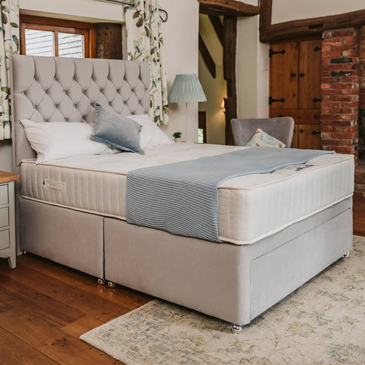 Opal Deluxe Orthopaedic Sprung Divan Bed Set