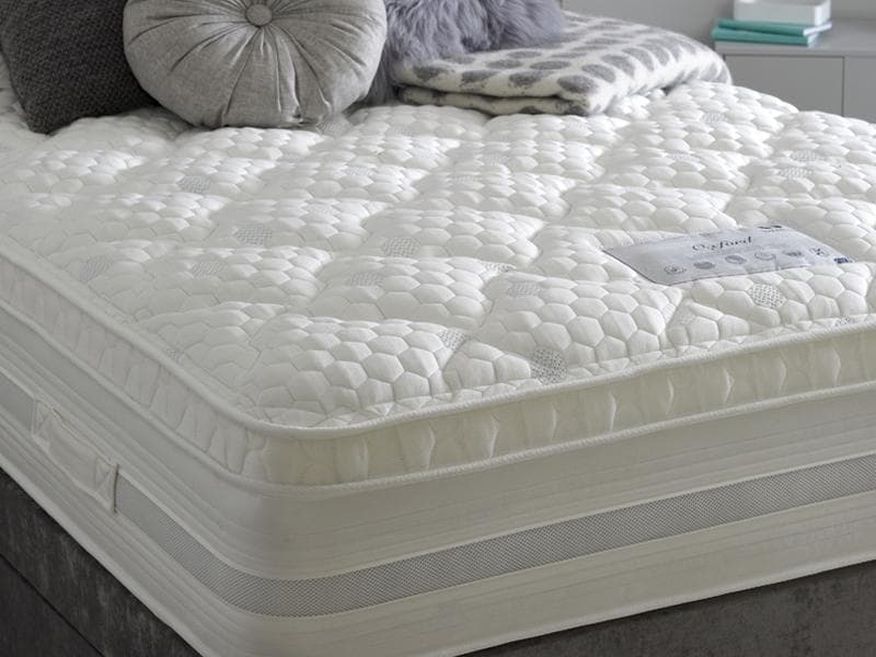 Dura Beds Oxford 1000 Pocket Sprung Memory Foam Cushioned Top Mattress