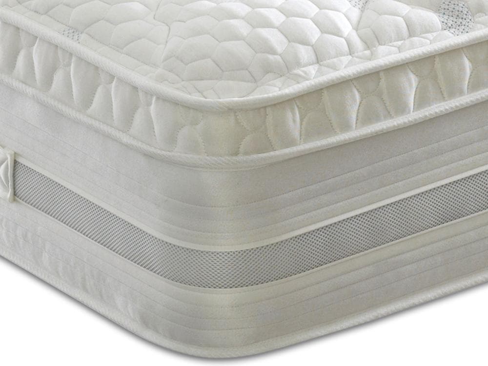 Dura Beds Oxford 1000 Pocket Sprung Memory Foam Cushioned Top Mattress