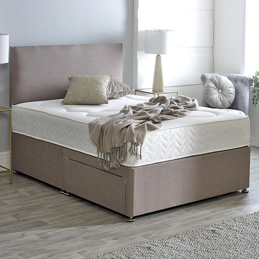 Dura Beds Roma Deluxe Super Orthopaedic Sprung Divan Bed Set