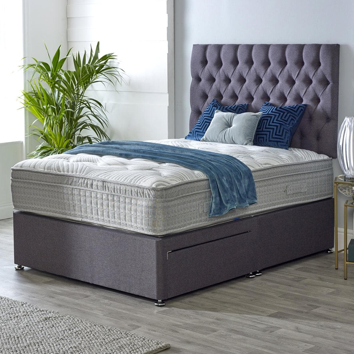 Dura Beds Savoy 1000 Pocket Sprung Cushioned Top Mattress