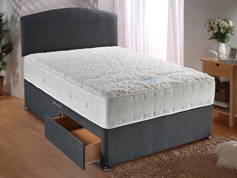 Dura Beds Sensacool 1500 Pocket Sprung Cool Blue Memory Foam Mattress