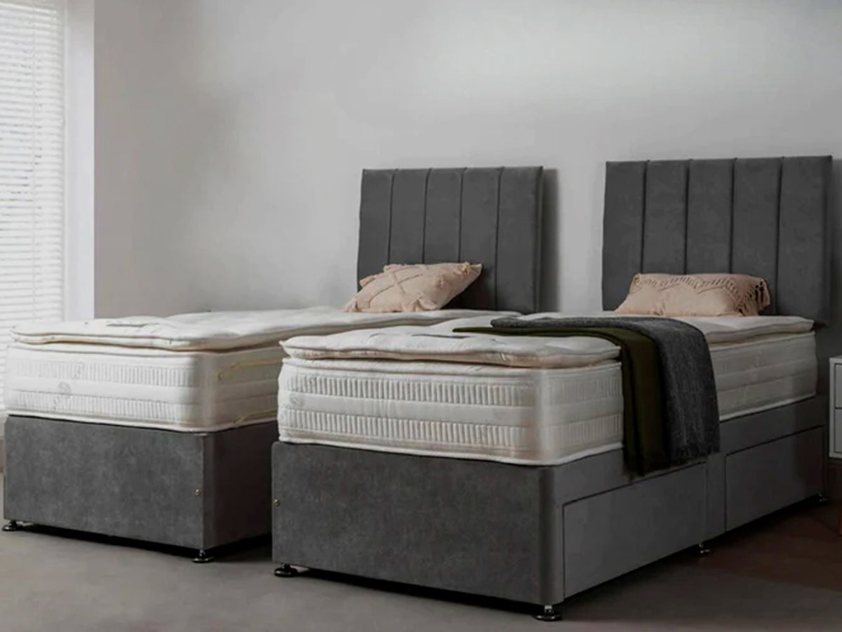 Zip and Link Platform Top Divan Bed Base Only