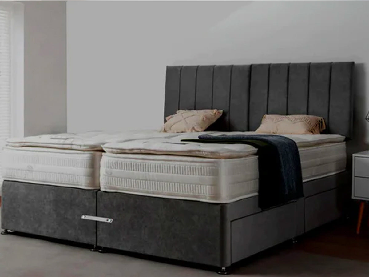 Zip and Link Platform Top Divan Bed Base Only