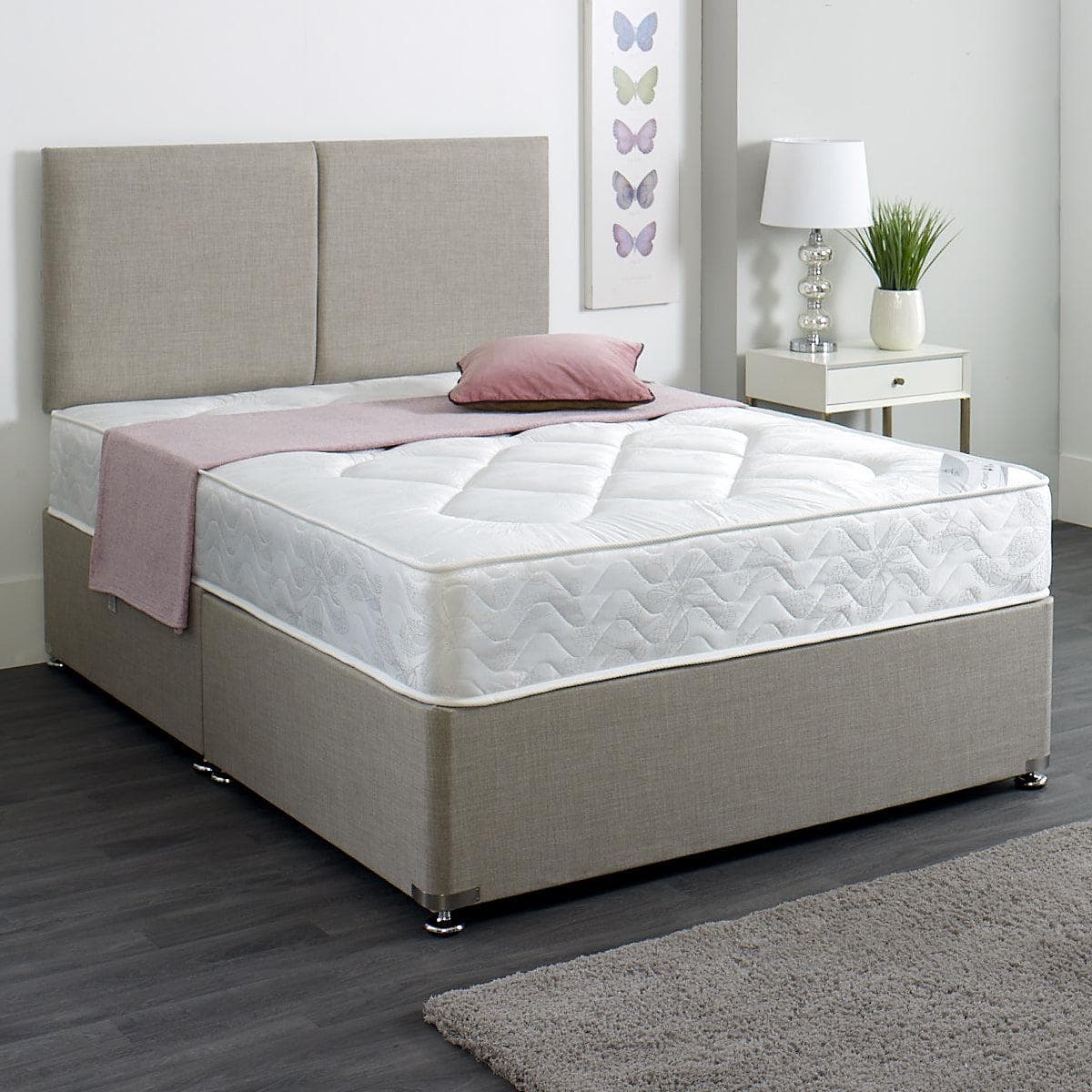 Dura Beds York Damask Sprung Mattress